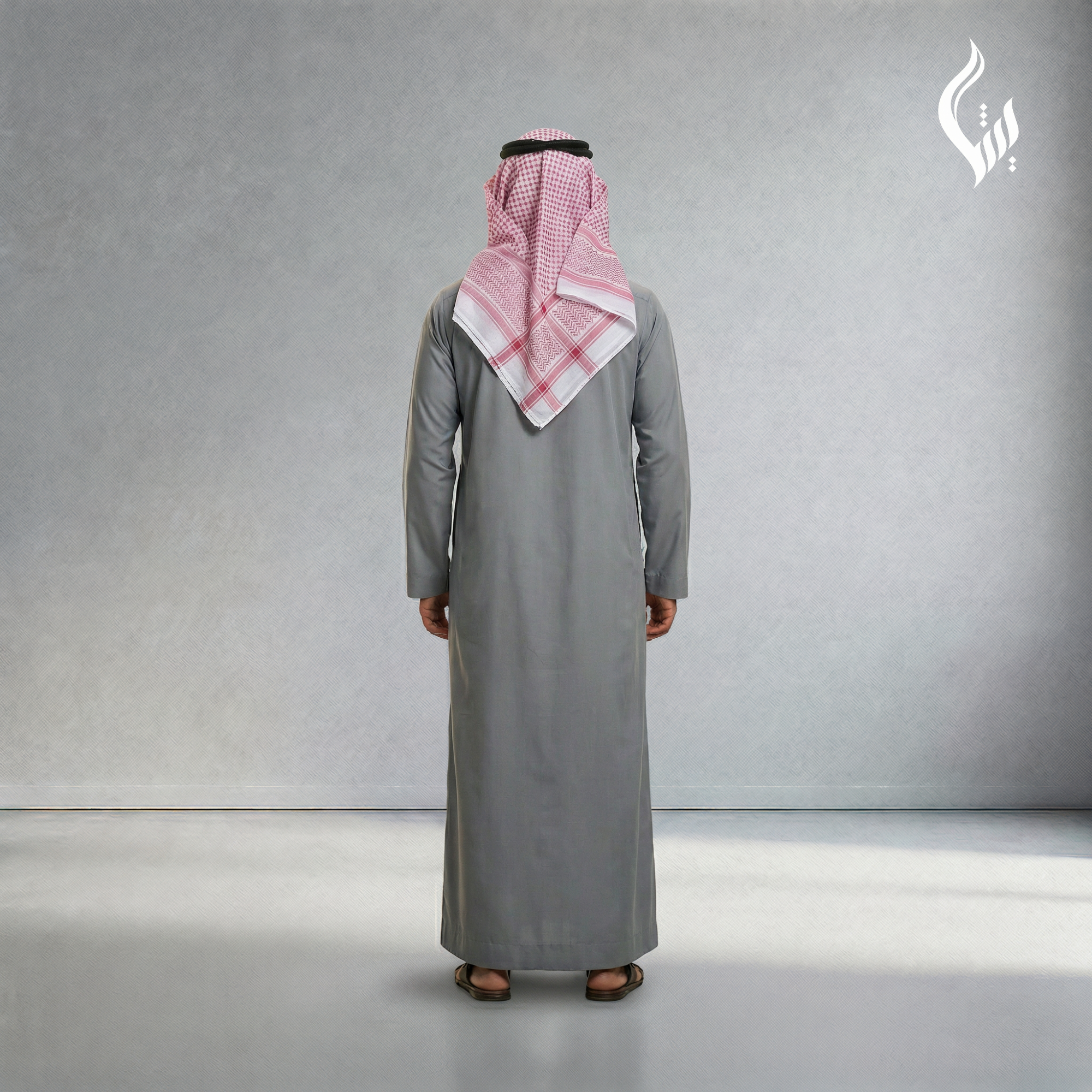 Emirati Thobe with Omani Collar - Eid & Formal Islamic Wear-thumbmail-5