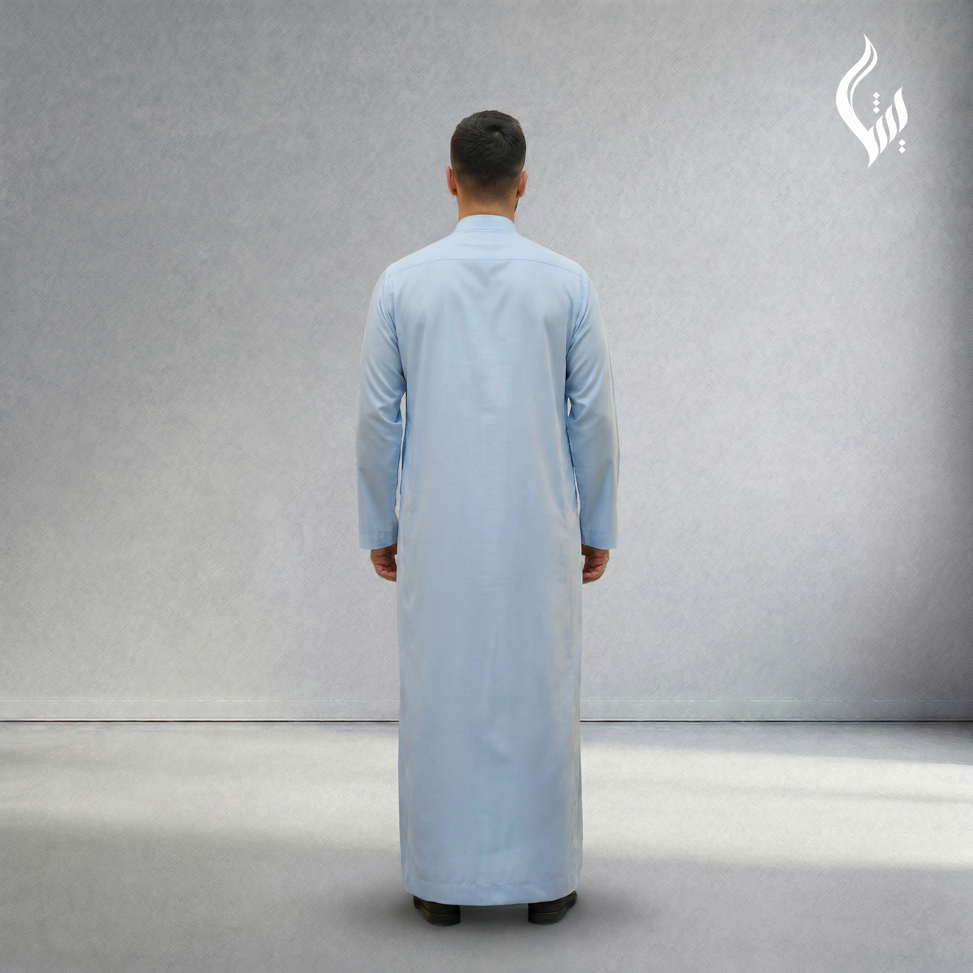 Emirati Thobe with Omani Collar - Eid & Formal Islamic Wear-thumbmail-11